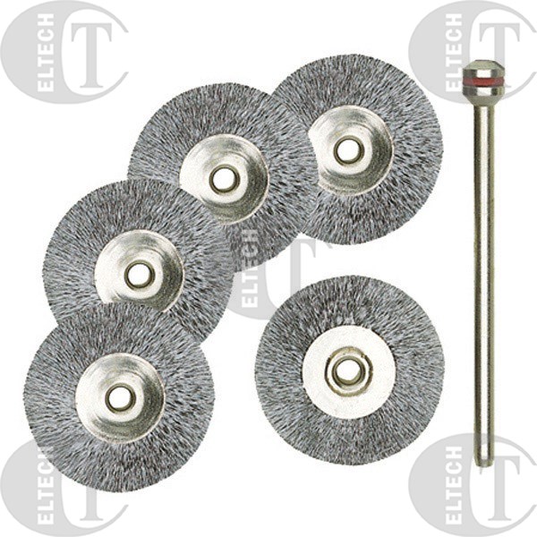 SZCZOTKI STAL.FI 22 5PC   PROXXON