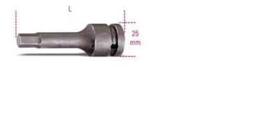 NASADKA UD. 1/2 -19MM  IMBUS  BETA