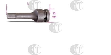 NASADKA UD. 1/2 -19MM  IMBUS  BETA