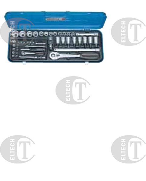 ZESTAW NARZEDZI 1/4 + 1/2  4-30 MM /50 SZT/ 19 V20U-10