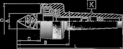 KIEL TOKARSKI OBROTOWY 8814-2/I