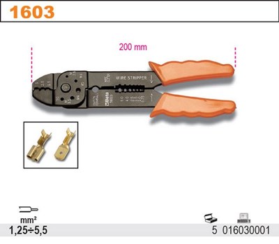 SZCZYPCE ZACISKOWE 1.25-5.5MM BETA