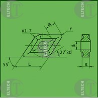 PLYTKA DCGW 11T308 NC2 BNC200