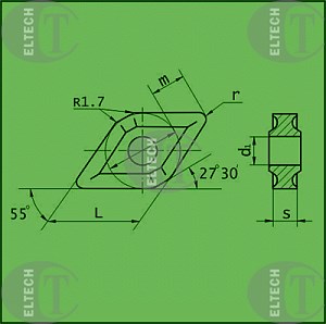 PLYTKA DCGW 11T308 NC2 BNC200