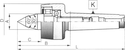 KIEL TOKARSKI OBROTOWY 8814-5/I
