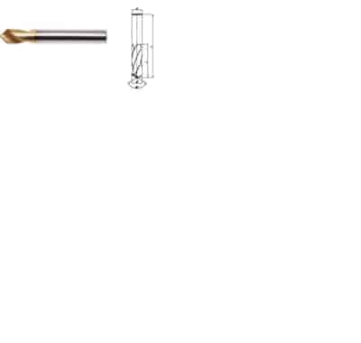 WIERTLO NC 90° FI 10,00 25/90MM HSS