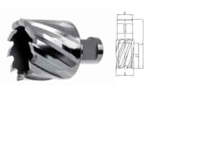 WIERTLO RUROWE FI  12x50 HB19 HSS