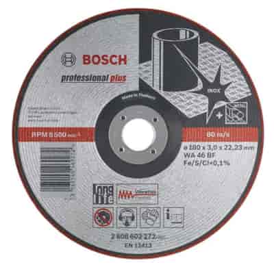 TARCZA T27 125/3,0/22 ALU,STAL,INOX   BOSCH