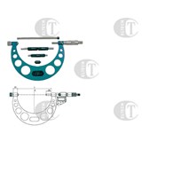 MIKROMETR   0-150 WYM. KOWAD. 6SZT