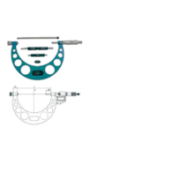 MIKROMETR   0-150 WYM. KOWAD. 6SZT