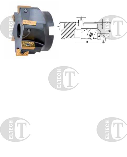 FREZ SKL. GLOWICA FI  63,0 K90°  16/40 Z6 d22 220.699