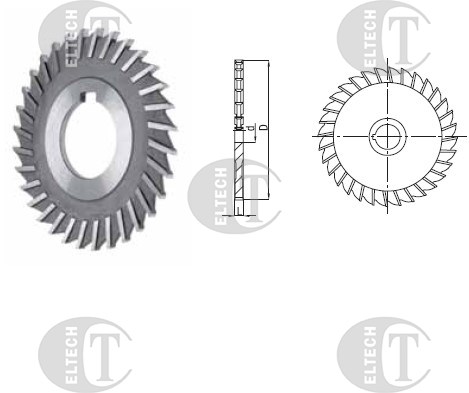 FREZ PILKOWY FI 160,0   5,0 Z48 d32 HSS