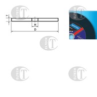 TARCZA T41 150/2,5/22,2 A30S-BF ATLAS