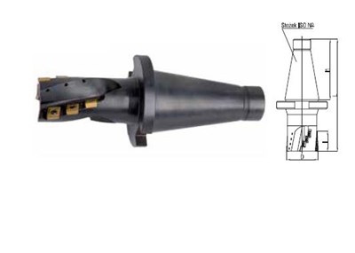 FREZ SKL. JEZOWY FI  80,0 K90°  12/281 Z5/5 DIN2080 SK50 215.599