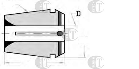 TULEJKA ERC 25RF D12