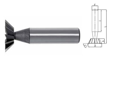 FREZ TRZPIENIOWY KSZTALTOWY FI 20,0 K60°  63 Z10 HA12 HSS