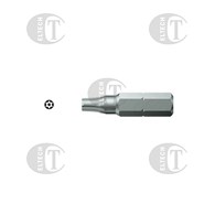 BIT 1/4”- TX10- 25MM  TORX  Z OTWOREM  WERA