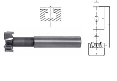FREZ TEOWY FI 25,0  11/ 82 Z8 HA16 HSS   OF-3137/HK/24/OF