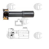 FREZ SKL. TEOWY FI 40,0 K90°  11/138 Z4 MK3 215.13  (HHK/7120/MA/15/00884)