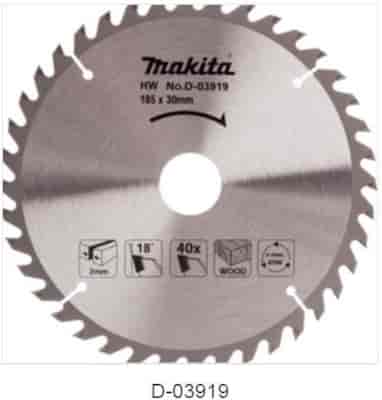 TARCZA TNACA 185x30x40 Z  MAKITA