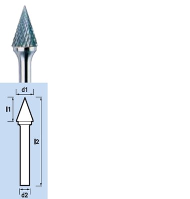 PILNIK OBROTOWY SKM FI  6 13/ 45 HA3 D HM STOZKOWY
