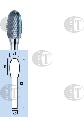 PILNIK OBROTOWY TRE FI  8 13/ 58 HA6 D HM OWALNY