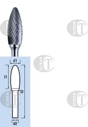 PILNIK OBROTOWY FLH FI 12 32/ 77 HA6 C HM PLOMIENIOWY