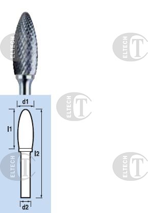 PILNIK OBROTOWY FLH FI 12 32/ 77 HA6 D HM PLOMIENIOWY