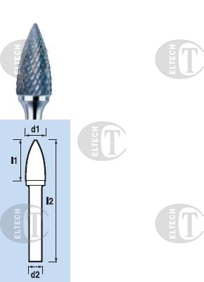 PILNIK OBROTOWY SPG FI  6 16/ 50 HA6 D HM OSTROLUKOWY