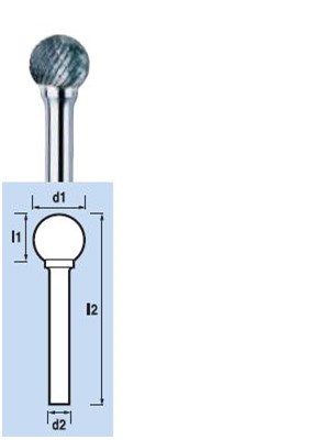 PILNIK OBROTOWY KUD FI  8  7,2/ 52 HA6 D HM KULISTY