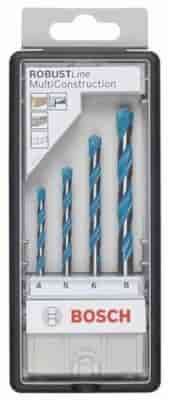 WIERTLA ZESTAW KWPN FI  4,00- 8,00MM  4PC HM MULTICONSTRUCTION CYL-9 ROBUST LINE EXPERT