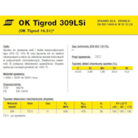DRUT 1.60/1000 309L-SI OK TIGROD