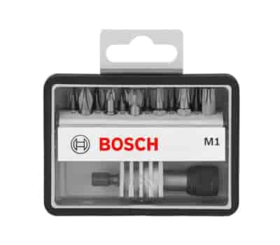 ZESTAW KONCOWEK BIT 1/4  M1 25MM 12+1 PC /PH, PZ, TX/ DIN3126 EXTRA HART ROBUST LINE