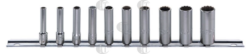 ZESTAW NASADEK 1/4   10CZ. DLUGIE 40ADL/10CL
