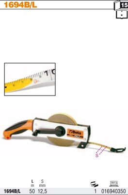 PRZYMIAR ZWIJANY 50M   BETA