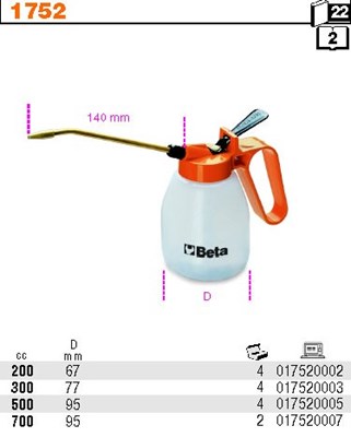 OLIWIARKA 1752/500        BETA