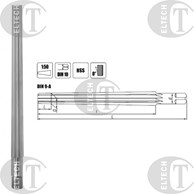 ROZWIERTAK RECZNY FI  4,00 1:50  68/93MM DIN 9-A PROSTY HSS