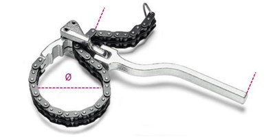 KLUCZ LANCUCHOWY DO FILTROW