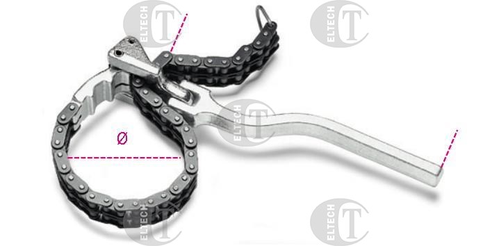 KLUCZ LANCUCHOWY DO FILTROW