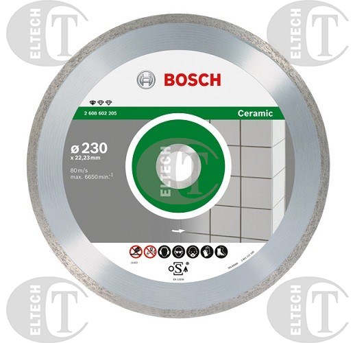 TARCZA DIAM. 125/22,23 STANDARD  FOR CERAMIC BOSCH