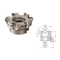 FREZ SKL. GLOWICA  FI 63,0 KX* 12/40 Z5 D22 WRCX