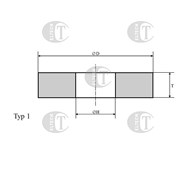 TARCZA T1-A- 250/32/32 99A 60K BIALA