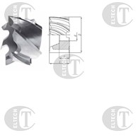 FREZ NASADZANY FI  63,0  40 Z5 d27 HSS ALU