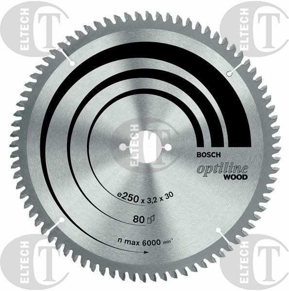 PILA W. 254*2,5*30/ 80  ZEB. OPTILINE WOOD