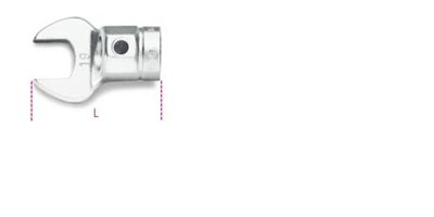 GLOWICA Z KLUCZEM PL 19MM DO 608   BETA