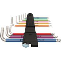 KLUCZE IMBUS. 1.5-10 Z KUL INOX   WERA
