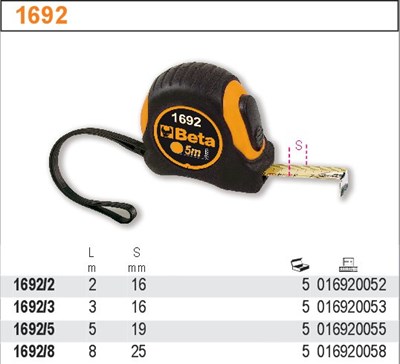 MIARA STAL. ZW.   3M/16MM BETA