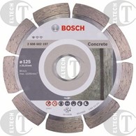 TARCZA DIAM. 125/22,23 STSNDARD FOR CONCRETE DO BETONU