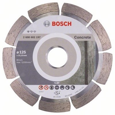 TARCZA DIAM. 125/22,23 STSNDARD FOR CONCRETE DO BETONU