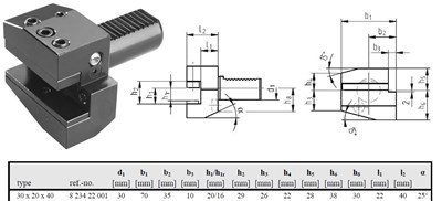 OPRAWKA 1114-30 P B1-30*20*40  HEIMATEC